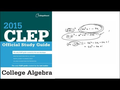 college algebra study guide with answers